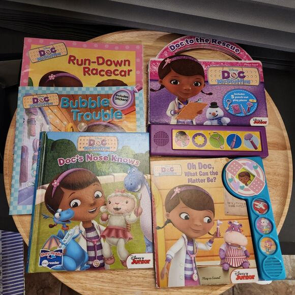 Doc McStuffins Bundle  Figurines & Books Disney Preschool Toy Lot - Picture 2 of 4